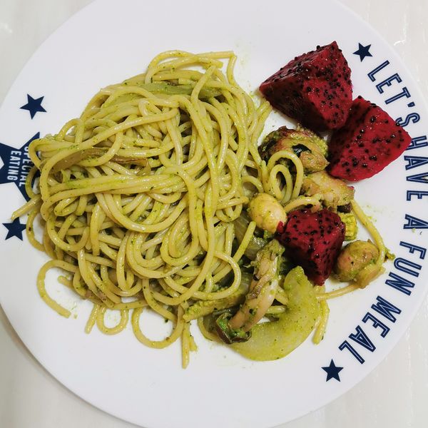 簡易健康青醬義大利麵🇮🇹：SU Chin Tsu 一起做