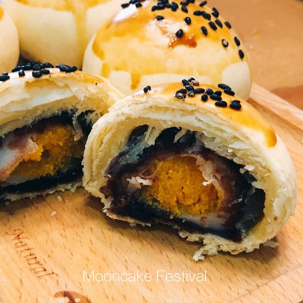 第一次烤蛋黃酥就上手(無鹽奶油版12顆) : 黃意婷一起做