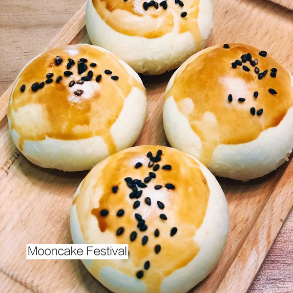 第一次烤蛋黃酥就上手(無鹽奶油版12顆) : 黃意婷一起做