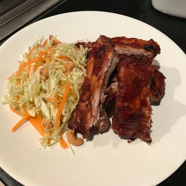 外酥內嫩香烤豬肋排! : Kelly一起做