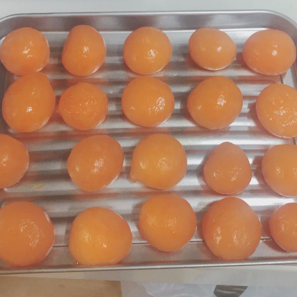 鹹蛋黃 冷凍3天速成法(蛋黃酥 專用) : Sandy Kung一起做