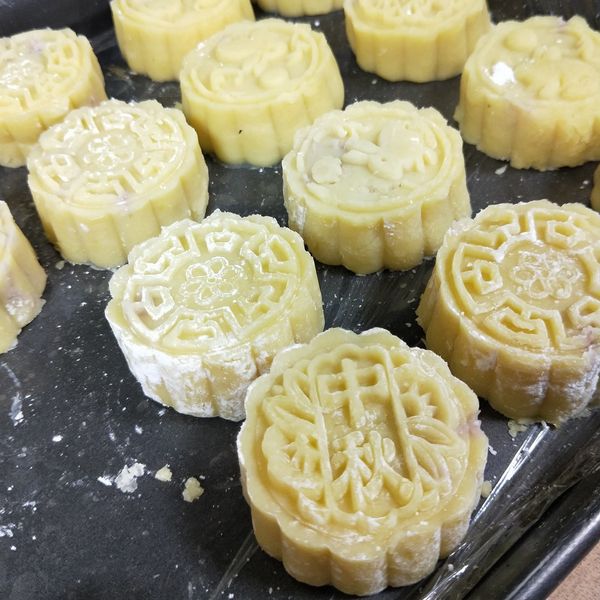 【中秋節】芋泥綠豆糕 : 潘靜侖一起做