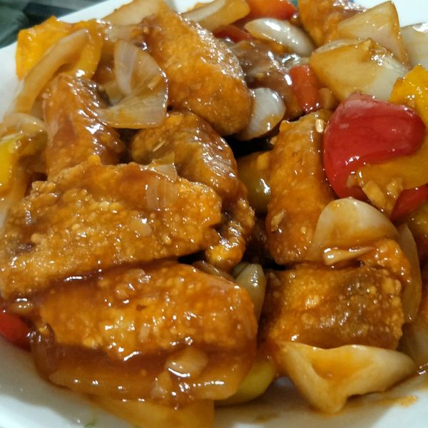 糖醋魚片 : 小懶豬一起做