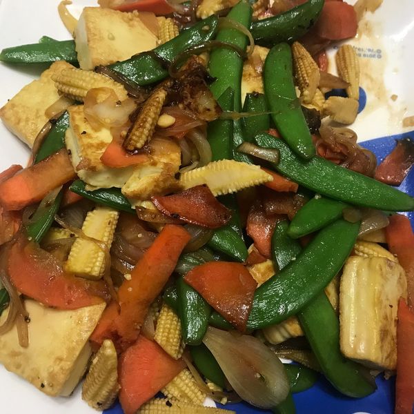 黑胡椒香煎豆腐：fish6807 一起做