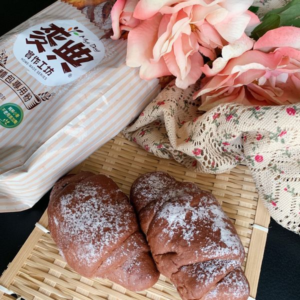 巧克力鹽可頌【麥典實作工坊麵包專用粉】 : Miranda Teng一起做