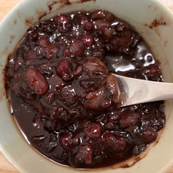 補血紅豆紫米粥 - 電鍋料理:Chloe Lee 一起做