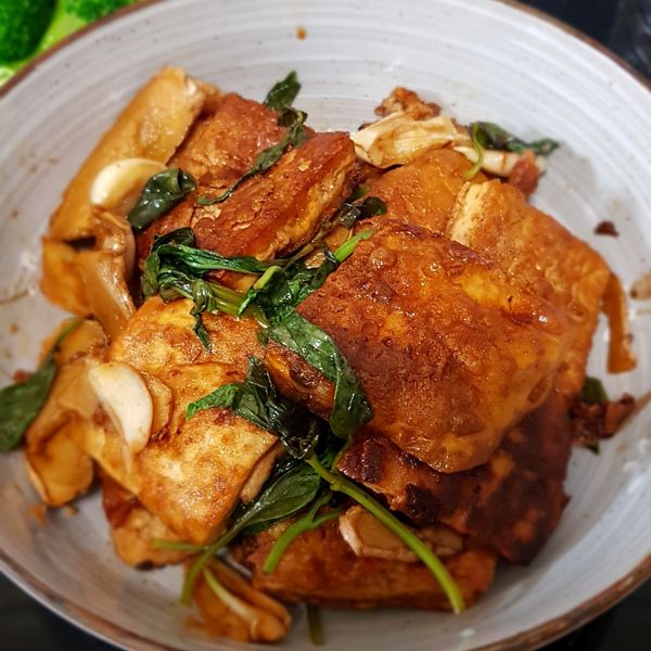 三杯豆腐~鹹香好下飯! : nina一起做