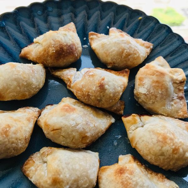 氣炸鍋 水餃 : 黃潔西一起做