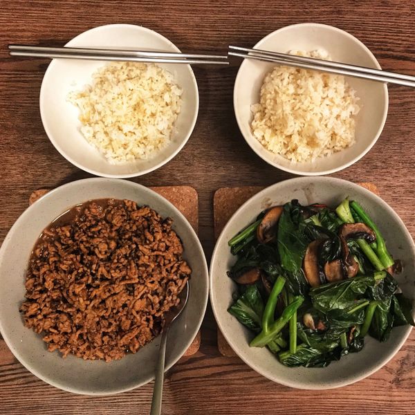 香噴噴！傳統的媽媽味肉燥飯 : 妮花廚房一起做