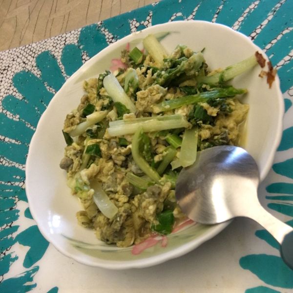 麻油蚵仔蔥煎蛋：Carey Chao 一起做