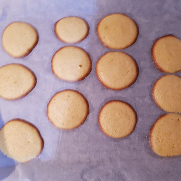 生酮-蛋黃餅乾 : 冠安冠安一起做