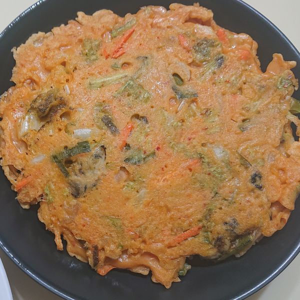 韓式泡菜煎餅:蔡佰峰 一起做