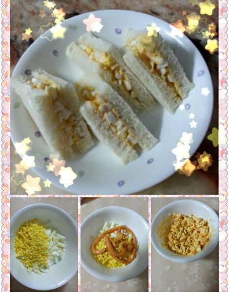 ♫【深夜食堂】雞蛋沙拉三明治「タマゴサンド」 : 蘇毓雯一起做