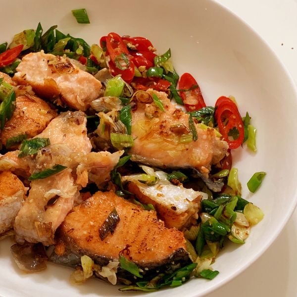 椒鹽鮭魚:小試廚房 一起做