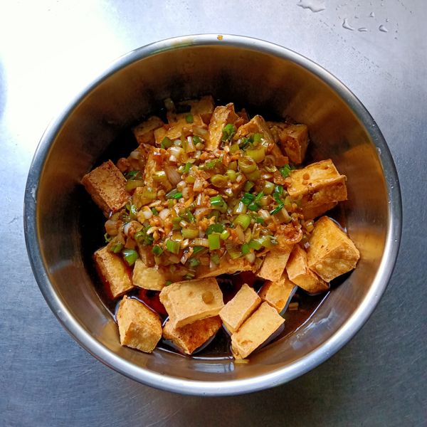 紅燒鐵板豆腐 : 靈兒一起做