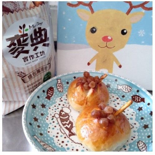 爆漿珍奶餐包【麥典實作工坊麵包專用粉】：餅乾 一起做