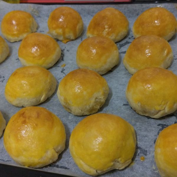 《應景中秋》蛋黃酥配方 可做20顆 : 愛吃甜點的女孩一起做