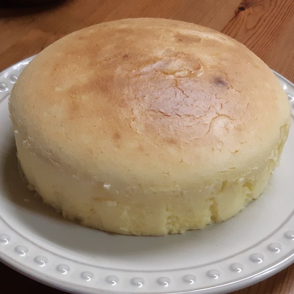 輕乳酪蛋糕7"：小語 一起做