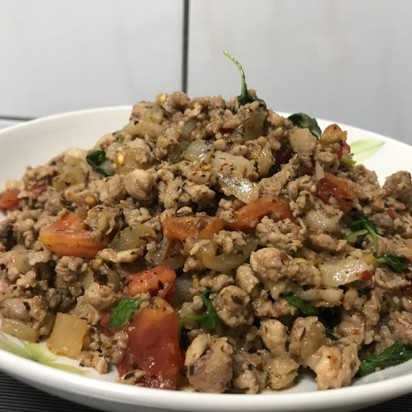 ［簡易］打拋豬肉：tomato 一起做