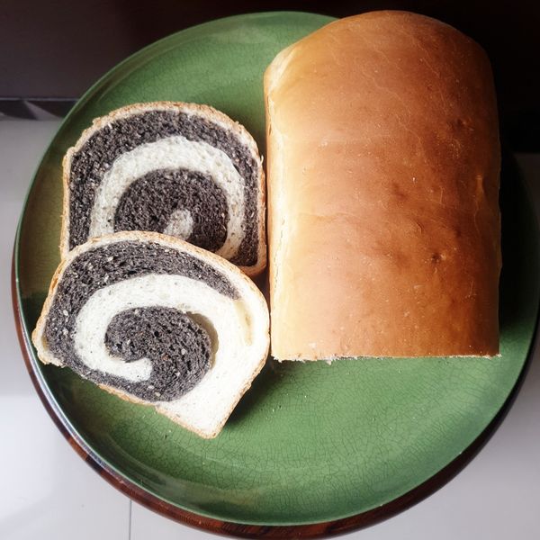 香濃的芝麻吐司 : Lana Huang一起做