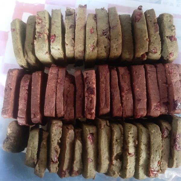 手工餅乾 杏仁巧克力 蔓越莓口味 : 愛吃的獅子😋一起做