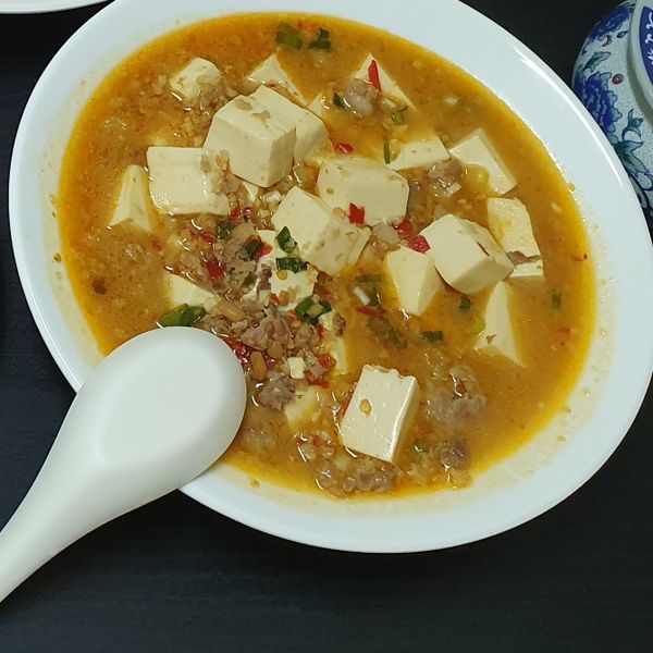 超下飯。麻婆豆腐 : Kai-Ting Huang一起做