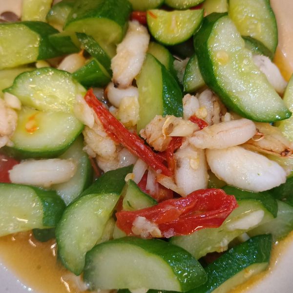 蟹肉小黃瓜 : 忘憂一起做