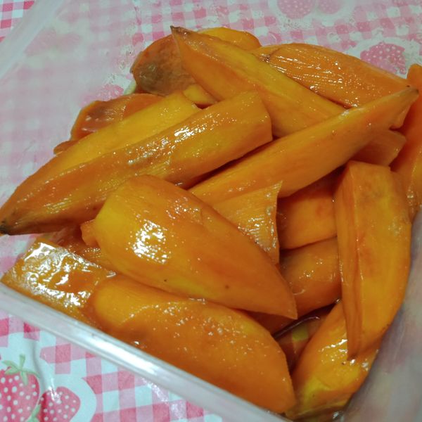 甜滋滋蜜地瓜 ♥：黃玉米 一起做