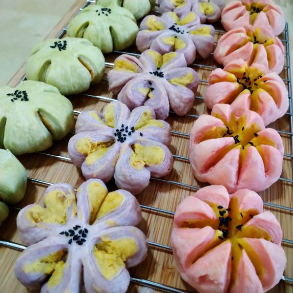 三色中式花式酥餅(中秋應景) : Joanna Chou一起做