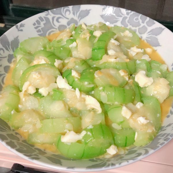 絲瓜鹹蛋：Chen Yi Chen 一起做