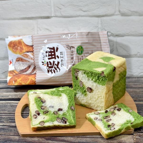 雙色抹茶吐司【麥典實作工坊麵包專用粉】 : 洪惠一起做
