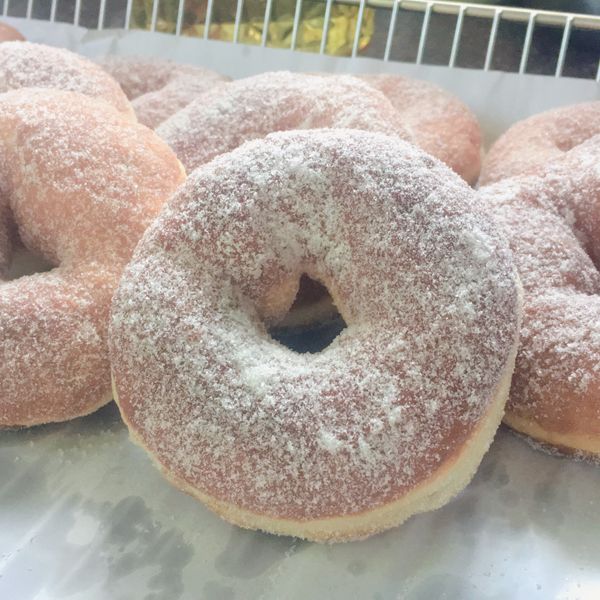 古早味甜甜圈 : 守義一起做