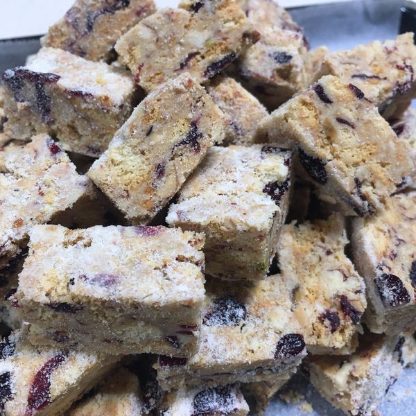 蔓越莓雪Q餅 : 淑華一起做