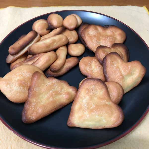 「寶寶食譜」手指餅乾（無油孔雀餅乾） : mhyen一起做