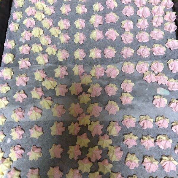 蛋白霜餅乾：小貓雅 一起做