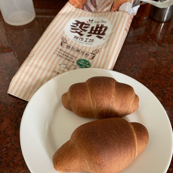 巧克力鹽可頌【麥典實作工坊麵包專用粉】 : 簡單吃簡單一起做