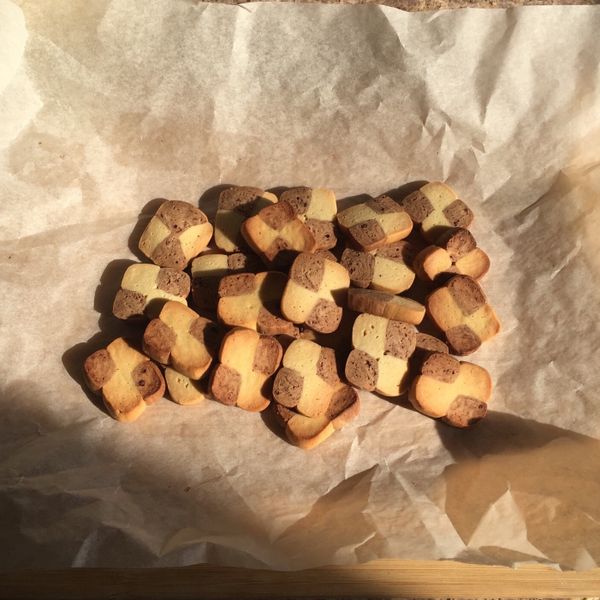 棋格餅乾:Reneey 一起做