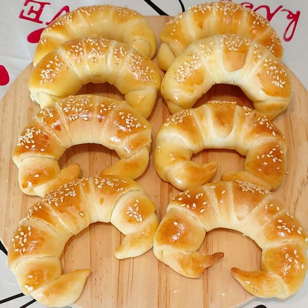 金牛角麵包(低熱量)：Jean Wu🥰 一起做