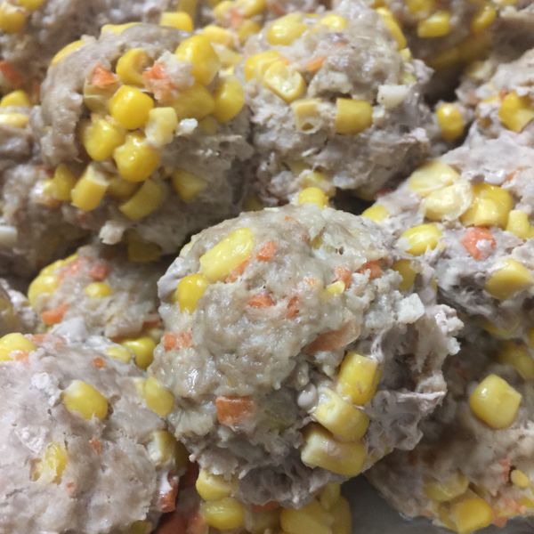清蒸玉米肉丸子 : Tammy Hung Hung一起做