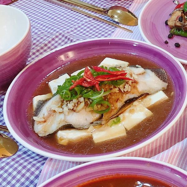 清蒸鱈魚(大比目魚)：Zoé Cheng 一起做