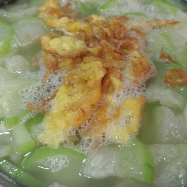 絲瓜蛋絲湯(108/8/16) : 許淑慧一起做