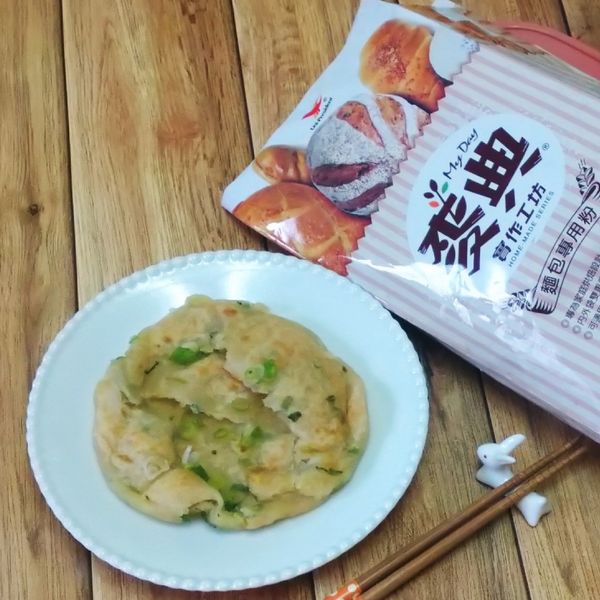 蔥抓餅【麥典實作工坊麵包專用粉】 : 小喬君Joyc一起做