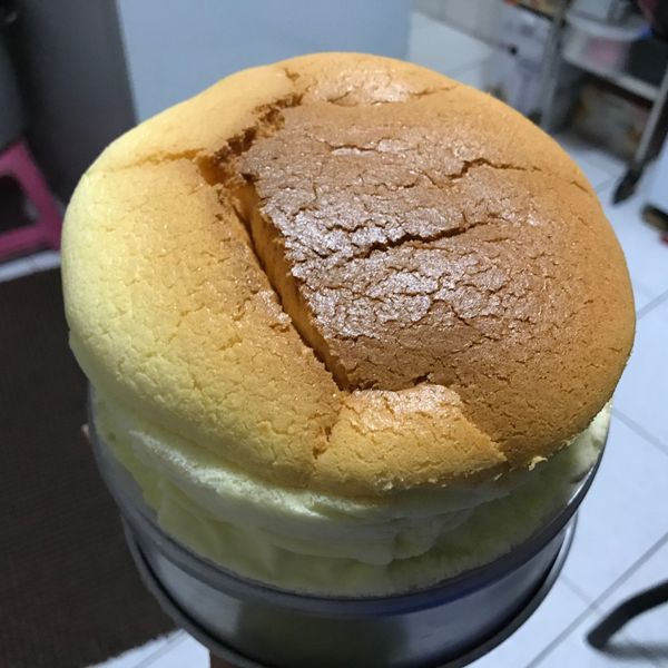 百香果輕乳酪蛋糕（8吋、水浴烘烤） : 丫噗噗幸福烘焙食坊一起做