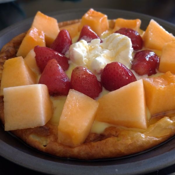 草莓 ❤ 荷蘭寶貝鬆餅 : April Ho一起做