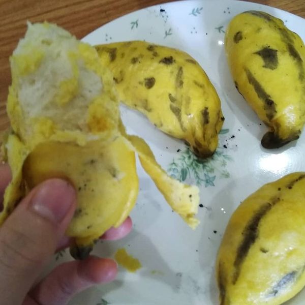 香蕉饅頭+煉乳地瓜泥【大同星球電鍋】：Claire Chen 一起做