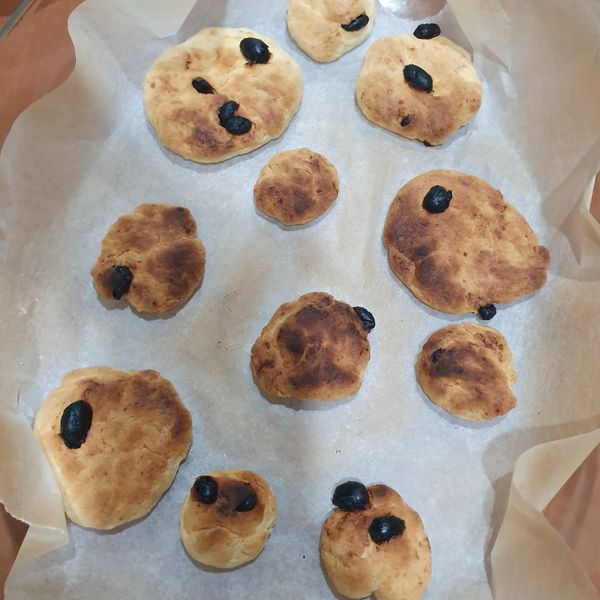 親子手工餅乾 : 南瓜貓一起做