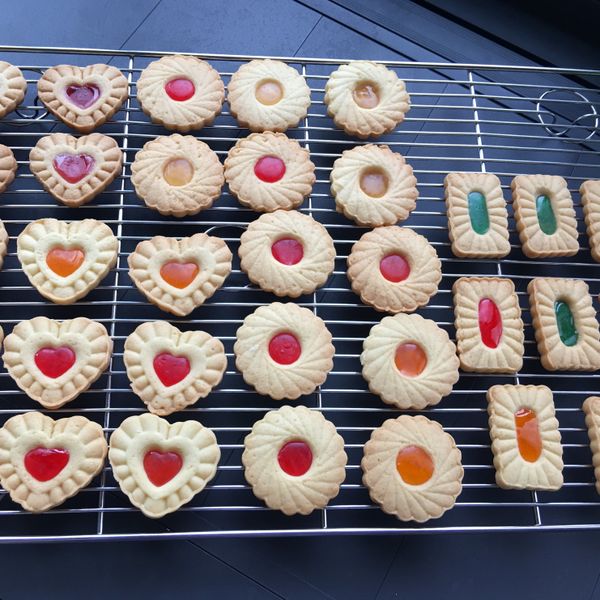 寶石填餡軟糖餅乾 : Ling Li一起做