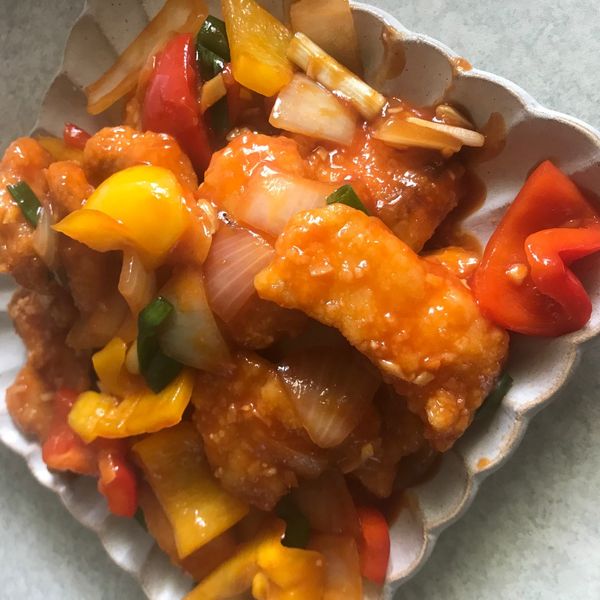 糖醋魚片:Emily Tsai 一起做