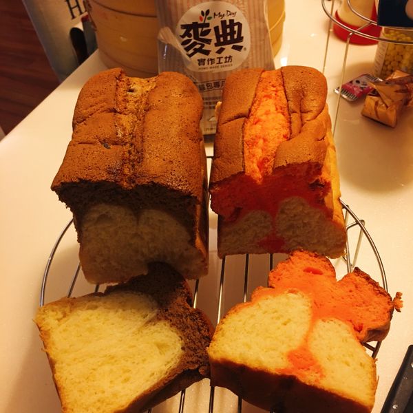 巧克力蛋糕吐司【麥典實作工坊麵包專用粉】 : 胡湘婷一起做