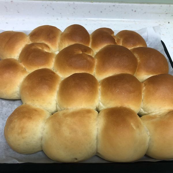 記憶裡的滋味：雞蛋牛奶小餐包 : 小恩一起做